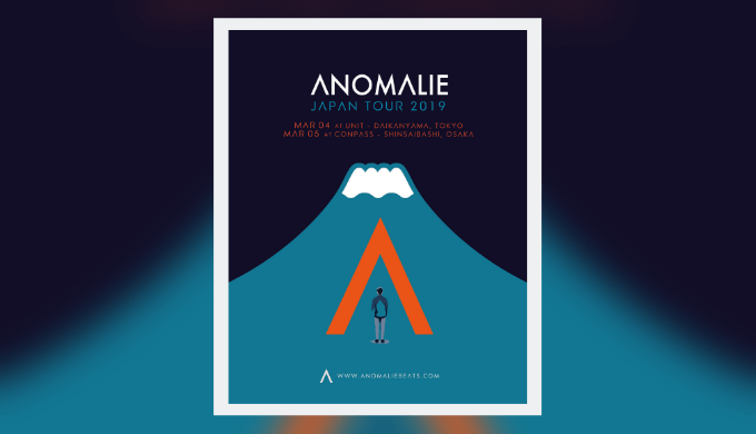 Anomalie Japan Tour 2019のフライヤー